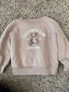 jumping beans Teddy 'Cozy Vibes Club' Pullover